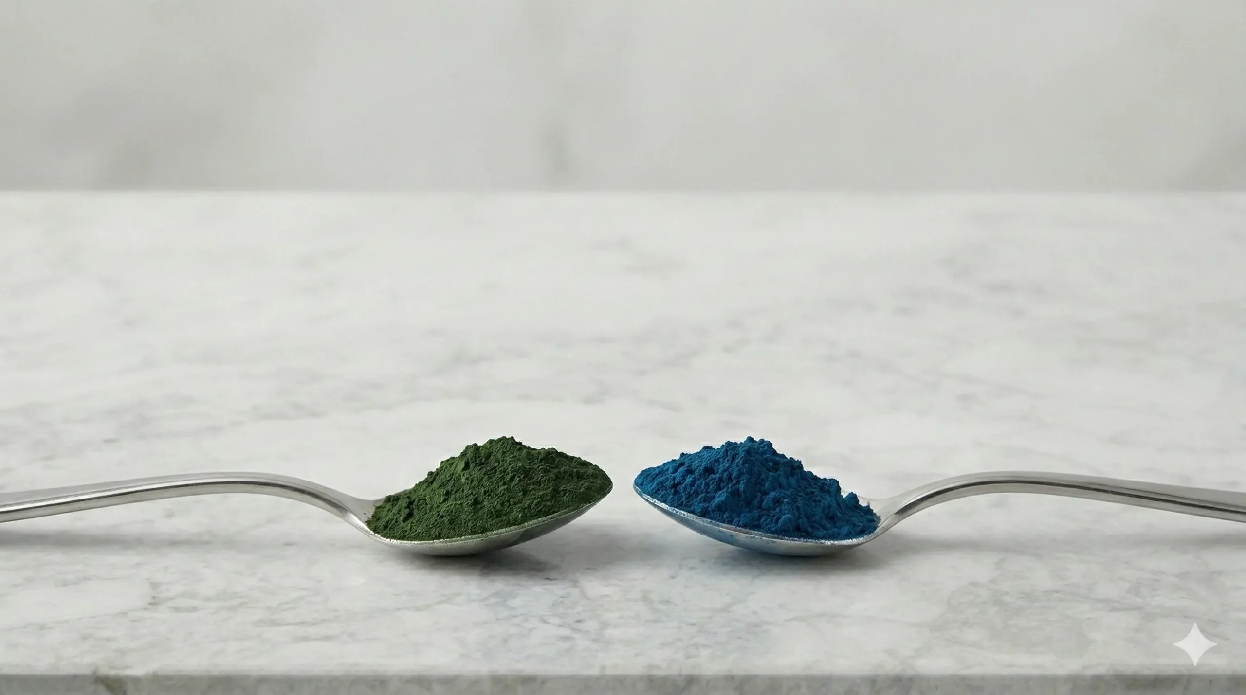 phycocyanine et Spiruline en poudre