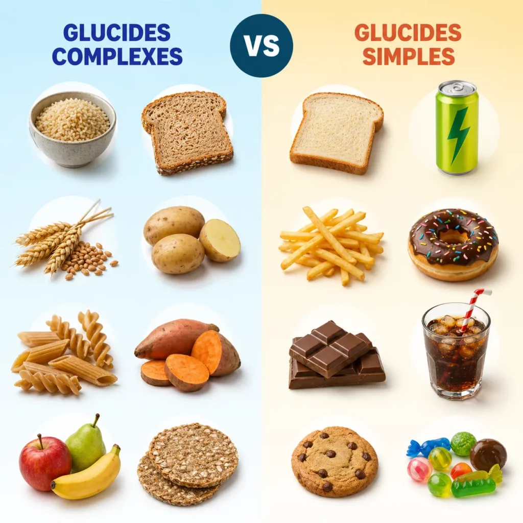 Glucides simples et glucides complexes