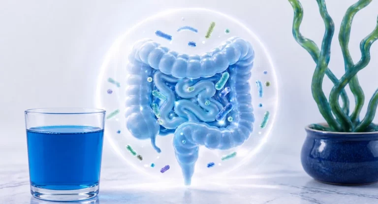 Phycocyanine et microbiote